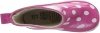 PLAYSHOES 180358 18-pink krótkie kalosze w grochy